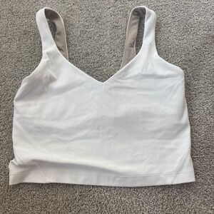 lululemon white align tank